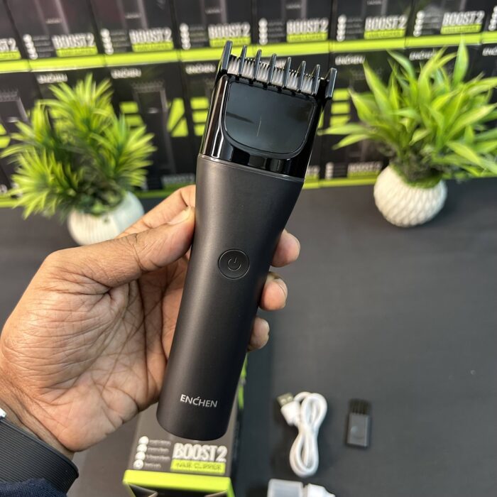 ENCHEN BOOST 2 Hair Clipper Very Low Noise ( Black) Intact Sealed Pack Update Model